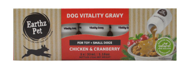 Earth Petz Toy and Small Dog - Chicken and Cranberry - Front - Pet PA NZ