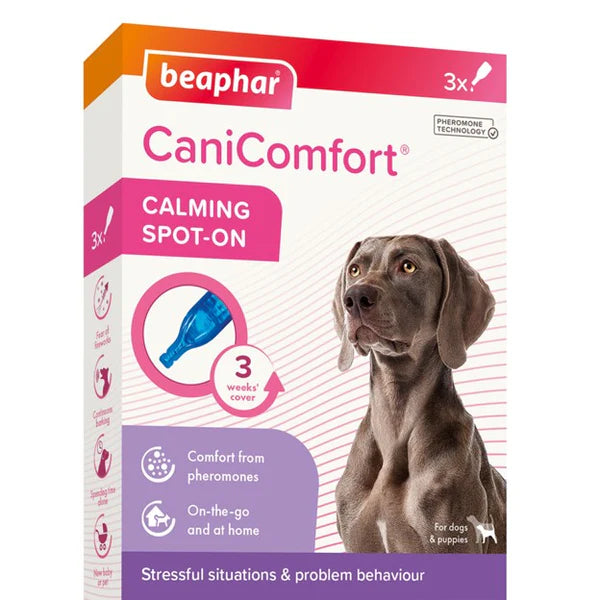 Canicomfort Spot On 3 x 1ml - Dog Pet PA NZ