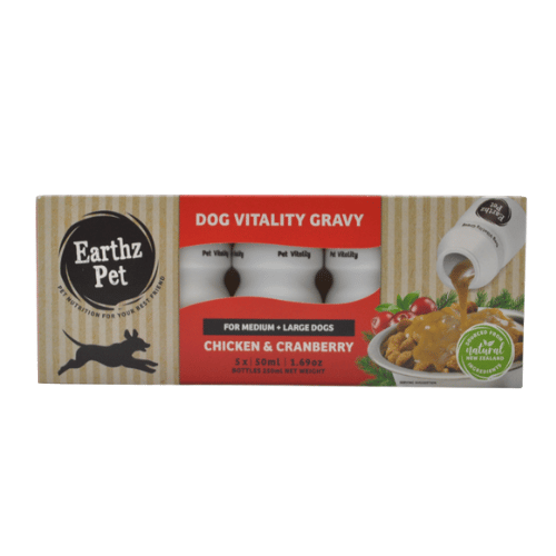 Earthz Pet Medium and Large Dog - Chicken and Cranberry - Front - Pet PA NZ