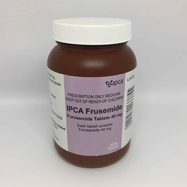 Frusemide IPCA TABS 40mg 1000's - per tablet