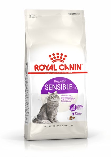 Royal Canin Sensible Cat Dry Food - Digestive Care for Sensitive Cats