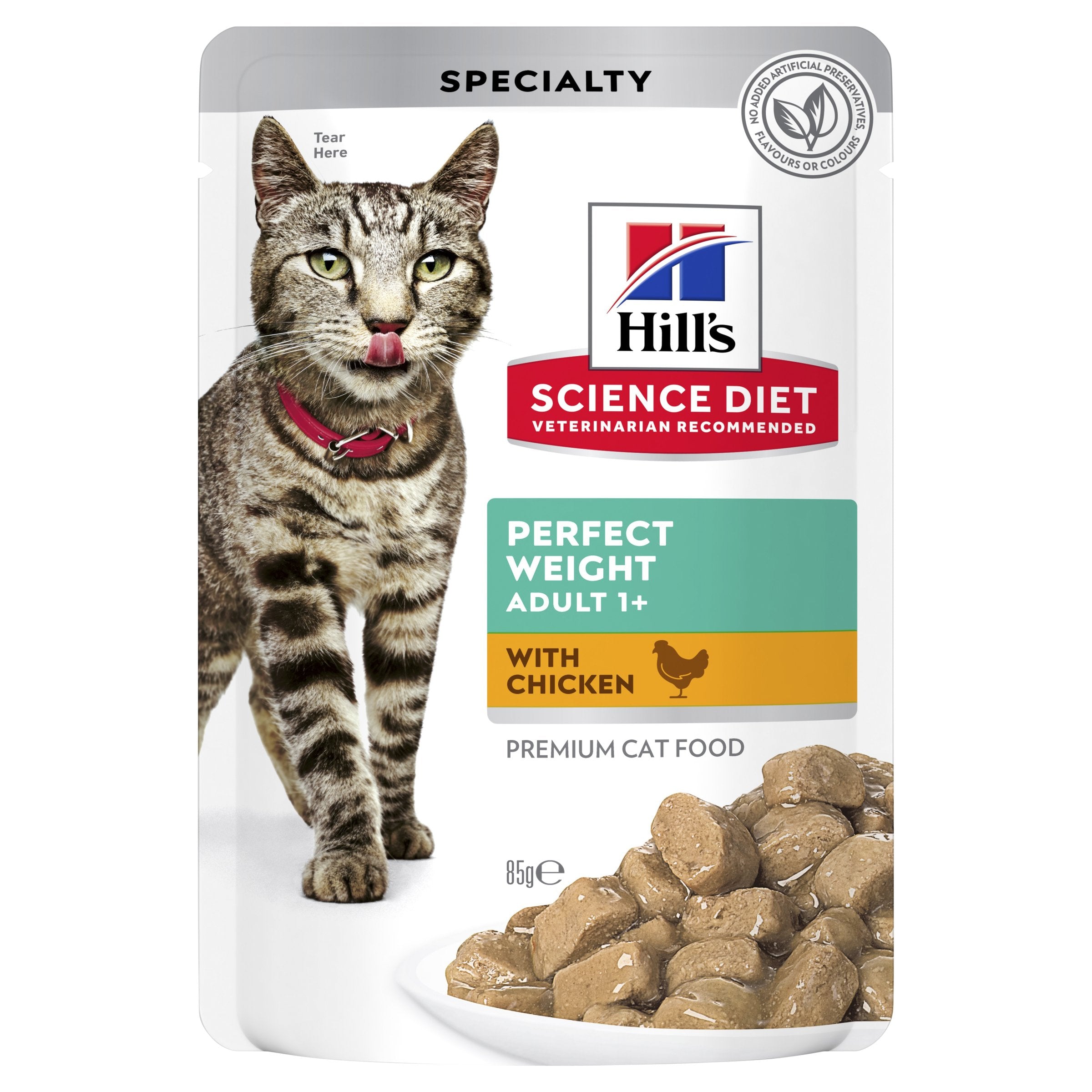 Hill s Science Diet Adult 1 Perfect Weight Wet Cat Food 12x85g