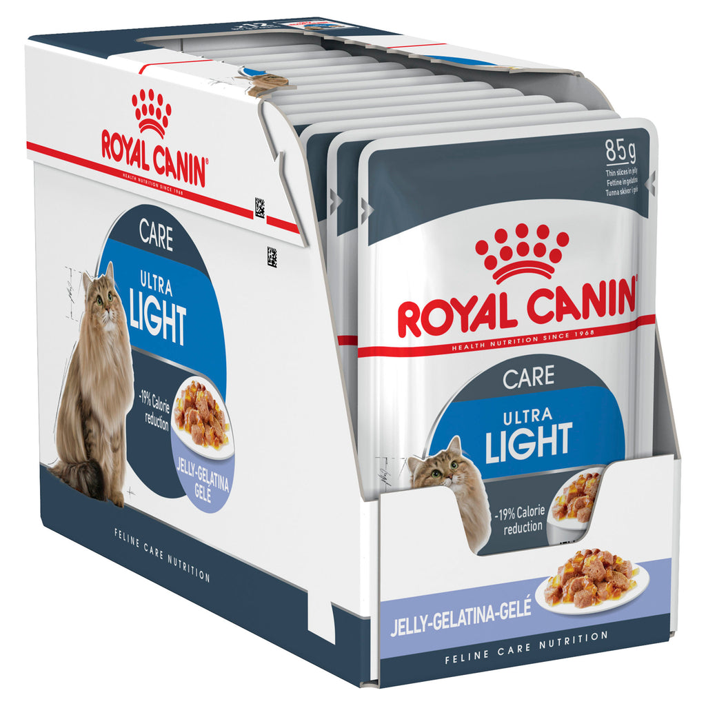 Royal Canin Ultra-Light Jelly Cat Wet Food 12x85gm