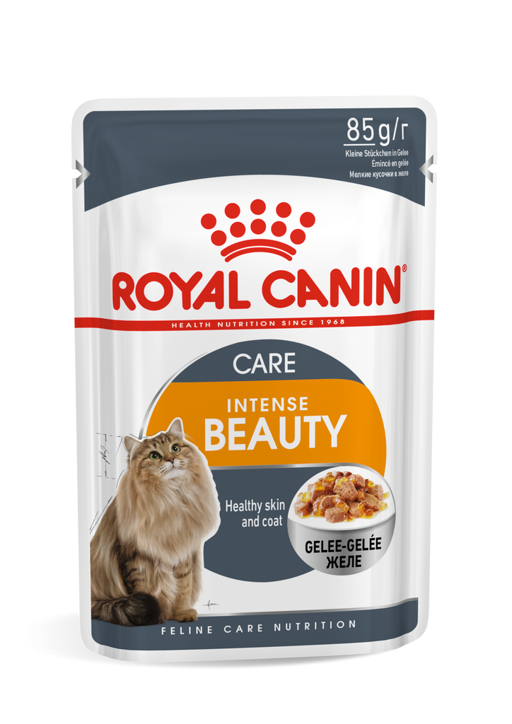 Royal Canin Intense Beauty JELLY Cat Wet Food 12x85gm