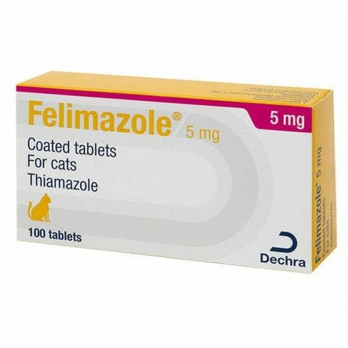 Felimazole (Methimazole) 5mg Coated Tablets (100 Tablets) Prescription Required