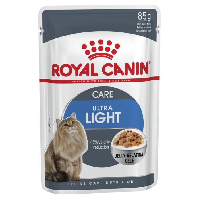 Royal Canin Ultra-Light Jelly Cat Wet Food 12x85gm