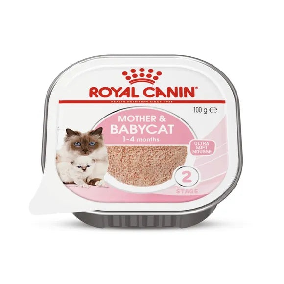 Mother & Babycat Ultra Soft Mousse Canned Cat Food - Royal Canin