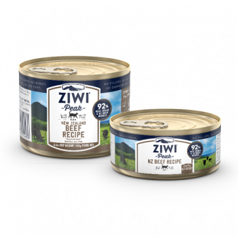 Ziwi Peak Beef Wet Cat Food 12x185g